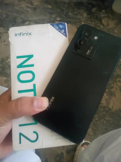 INFINIX NOTE 12 8/128 WITH BOX