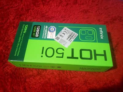 Infinix Hot 50i with box pta Approved