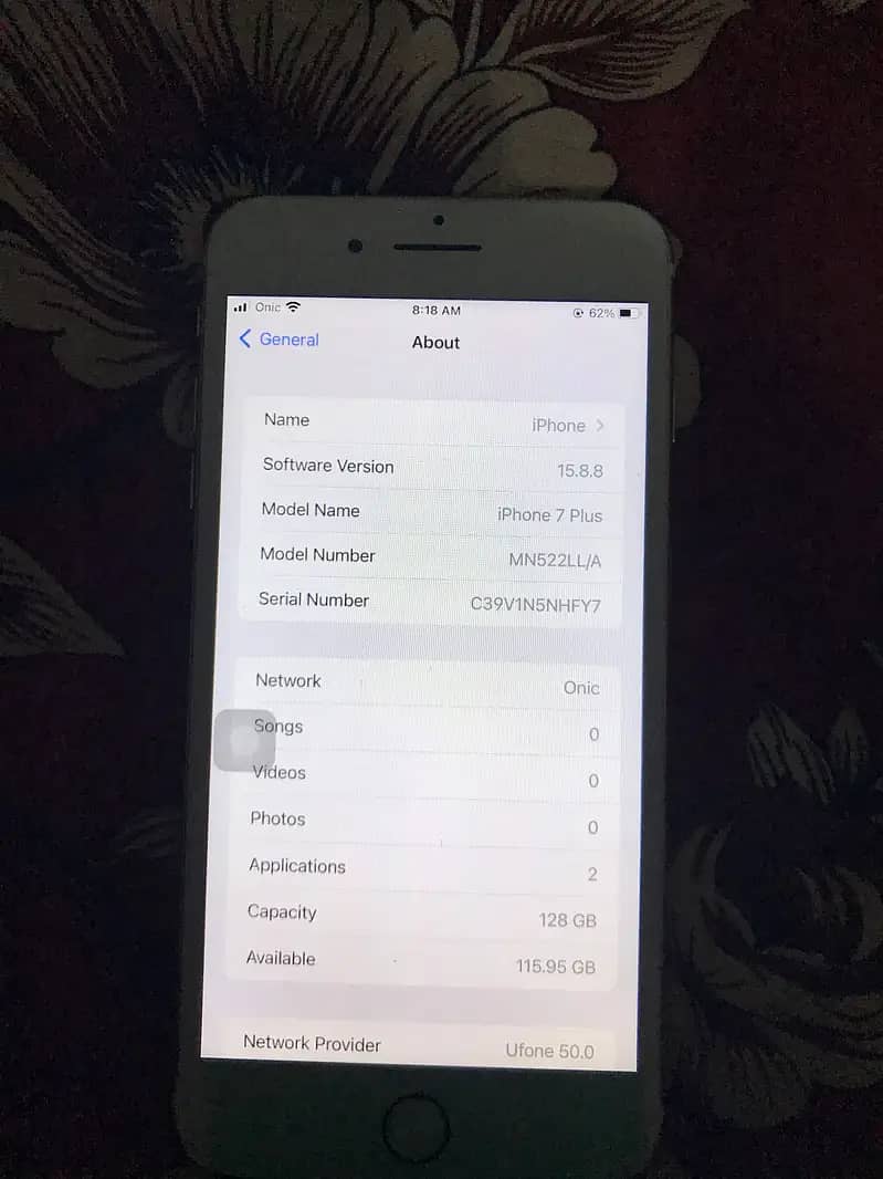 Apple iPhone 7 Plus 8