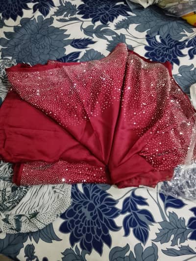 woman stech saree