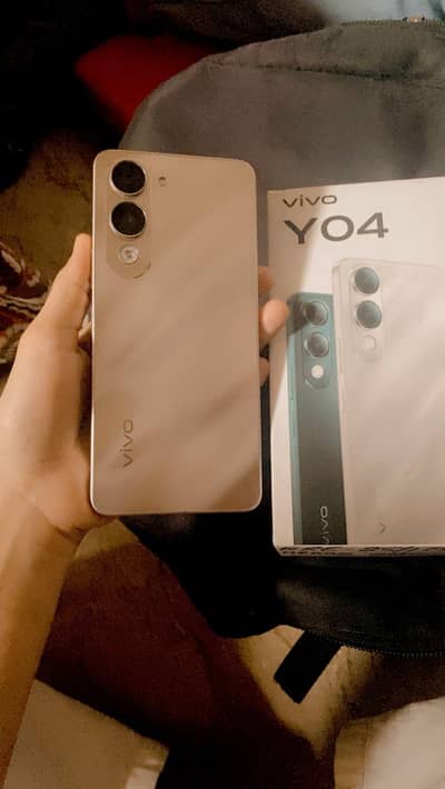 Vivo Y04 4/64 10 by 10 condition under warranty