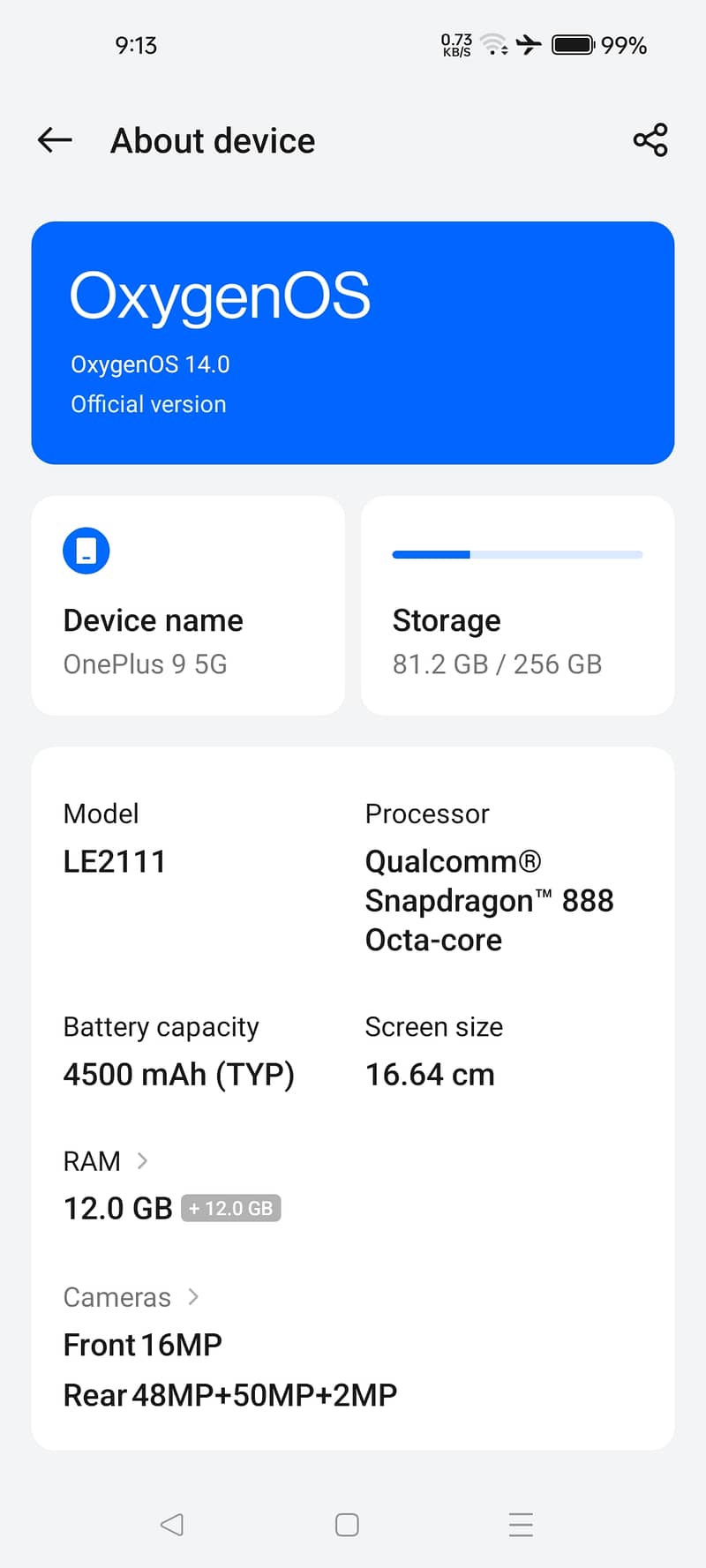 One Plus 9 2