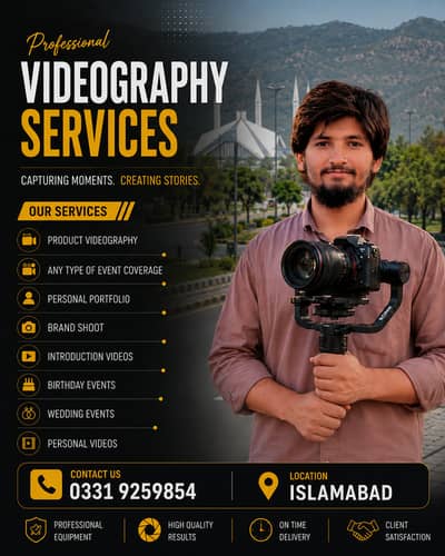Videographer  Services