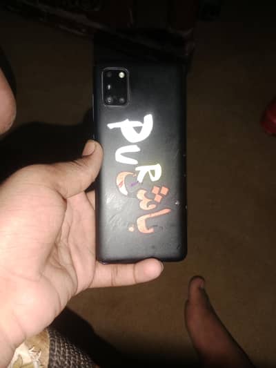 Samsung Mobile A31 urgent sale only 12k