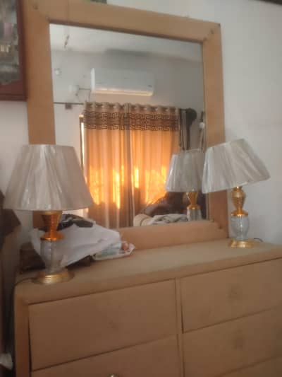 dressing and side tables for sale good condition velvet
