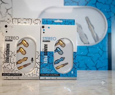 DOBAO Stereo Handsfree Earphones with Mic & Volume Control – Brand New