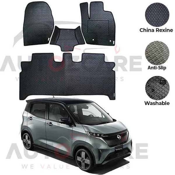 Nissan Sakura China Rexine Floor Mat 2PCS - Model 2022-2025