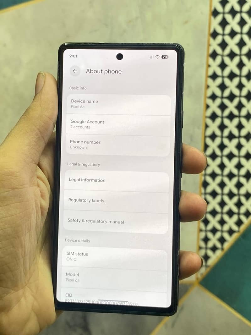 google pixel 6a 5
