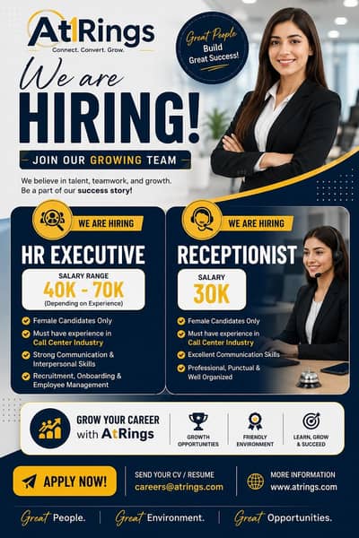 Human Resource and Receptionist