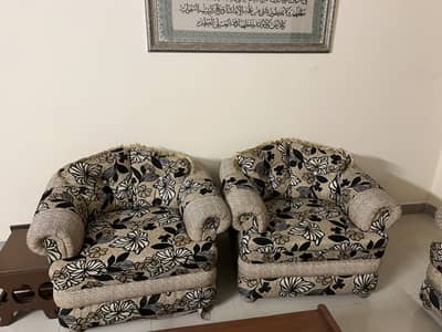 sofa set with tables