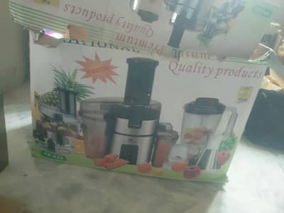 National Deluxe FP-620 Juicer Blender Grinder 1000W