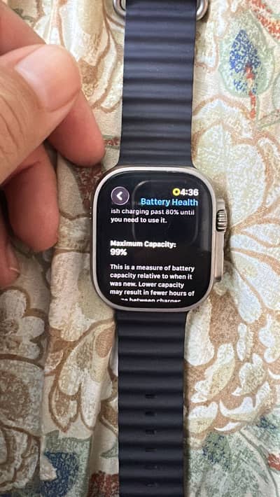 Apple Ultra 2 99 Battery  Health