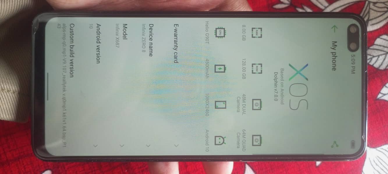 Infinix Zero 8 4