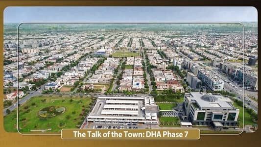 Book A On Excellent Location Residential Plot Of 1 Kanal In DHA Phase 7 - Block U Lahore