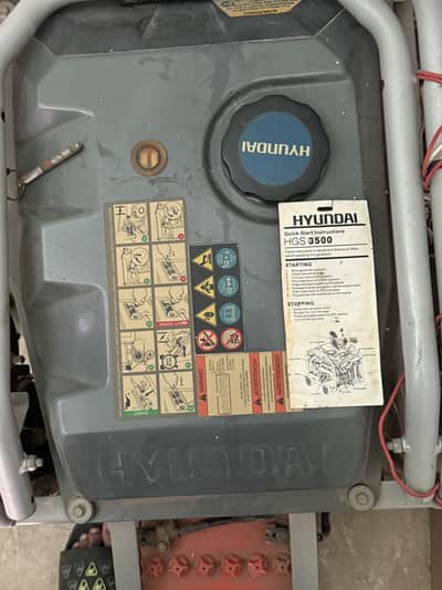 Hyundai HGS 3500 Generator | 3.5kW | Petrol & Gas (Dual Fuel) | Elect