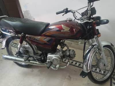 Honda Cd 70 24 by 25 Model lush condition