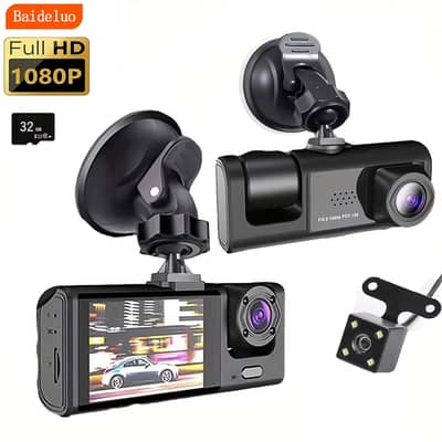 1080P Dual camera Dash Cam for cars,Front And Inside.