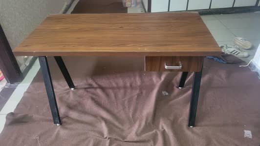 Industrial Style Office Work Desk / Laptop Table (Excellent Condition)