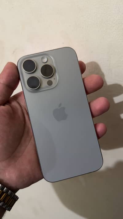 Apple iPhone 15 Pro PTA Approved – 256 | Excellent Condition