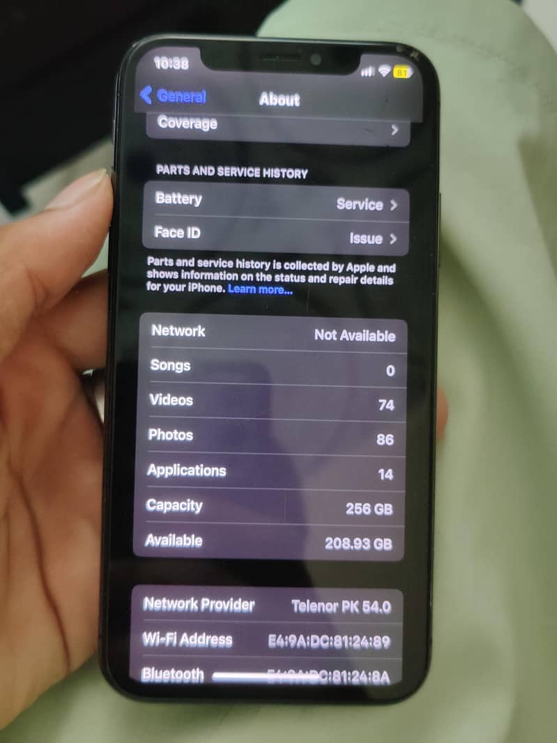 Apple iPhone X 7