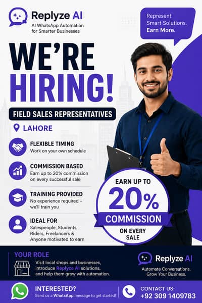 Field Sales Representative (Commission-Based)