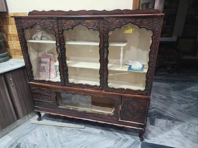 showcases wood