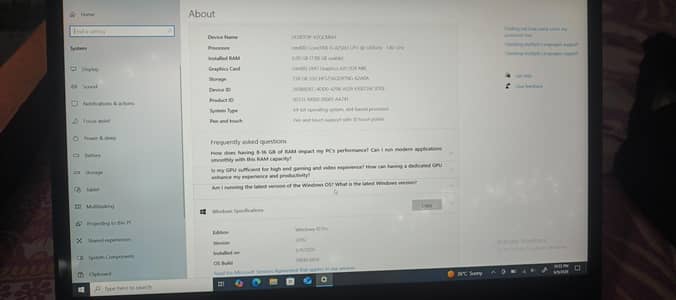 Lenovo Flex 14 Core-i-5 8th Generation