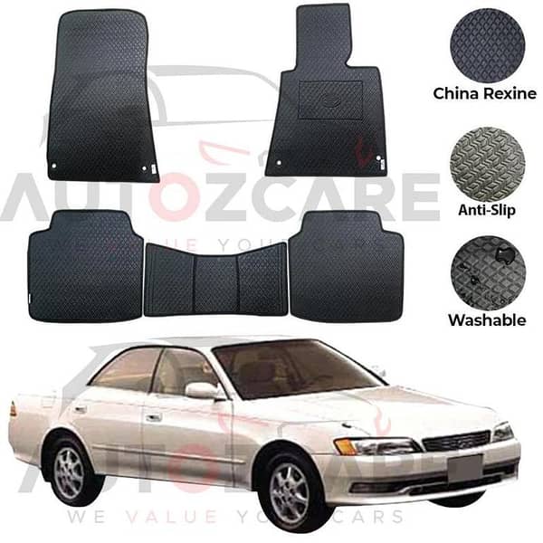 Toyota Mark 2 II China Rexine Floor Mat 5PCS - Model 1992-1995