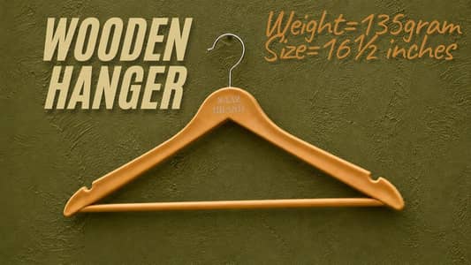 WOODEN  HANGER