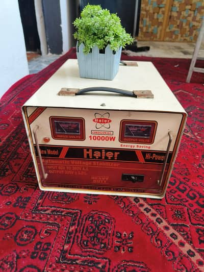 STABILIZER 10,000 WATT, HEAVY DUTY, COPPER WINDING,FOR AC & HEAVY LOAD