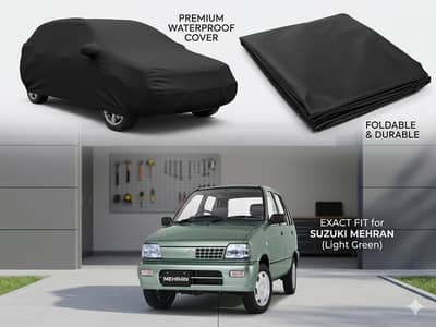 Car Top Cover Waterproof Dustproof Heat Resistant | Suzuki Mehran & Al