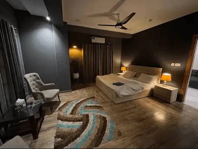 Premium 1 Bedroom Luxury Apartment for Rent Per Day in Bahria Town Lahore | Furnished Short & Night Stay