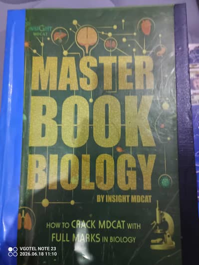 insight mdcat biology master book