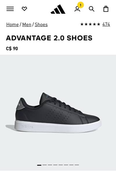 Adidas Advantage 2.0 shoes