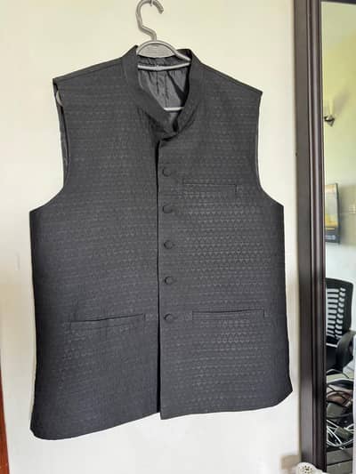 AL karam wasitcoat fancy wedding party wear