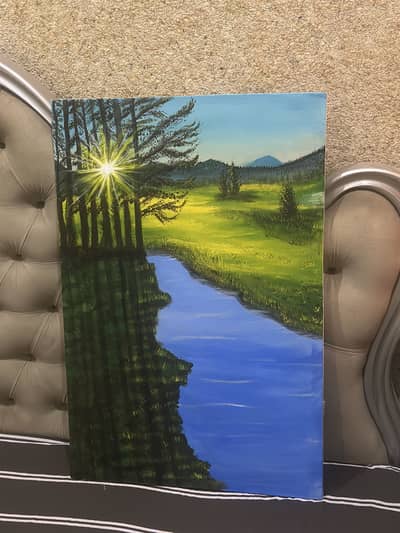 Beautiful landscape  painting