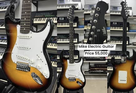 Mike Electric Guitar 10/10 Condation Mint Condation/Piano/Keyboard/Amp