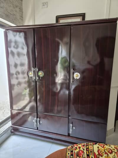 Iron Almirah cupboard 3 Doors