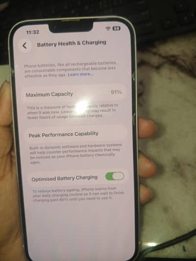 Iphone 14 Plus JV Non PTA 91% betry health