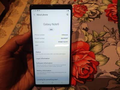 Samsung Note 9 10by10 PTA