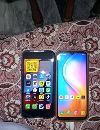 Apple iPhone 6S Plus or tecno spark 4 lite