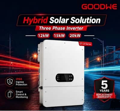 Inverters Solar Hypontech Photon GoodWe DJDC Hybrid Industrial Inverte