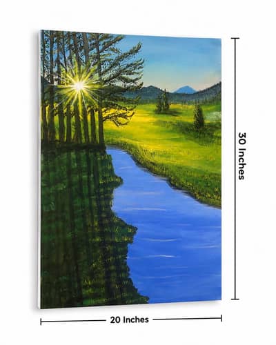 Beautiful landscape  painting