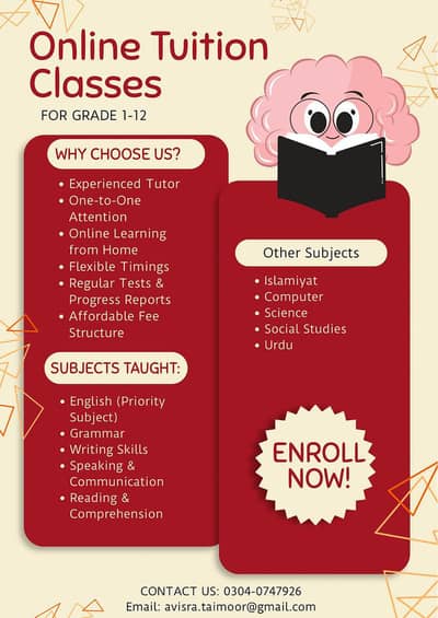 Get online tuitions in affordable range