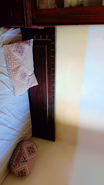 2 double beds + show case + iron table 03345517831
