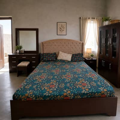 Bed set / Luxury bed / Wooden bed / Double bed / King size bed / bed