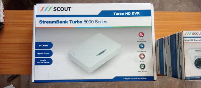 16 Channel DVR Turbo HD and Cameras