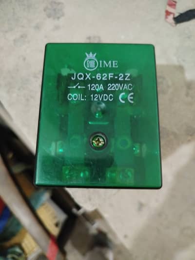 12V DC 60A Relay – Heavy Duty | Suitable for 12V & 220V Switching