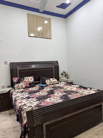 Complete bed set for sale with mattress