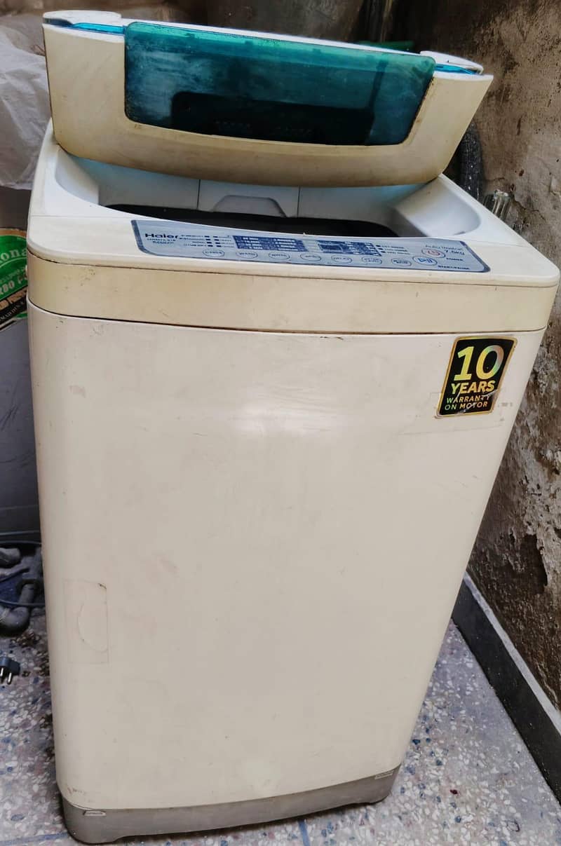 Haier Fully automatic 7.5 kg  machine 0